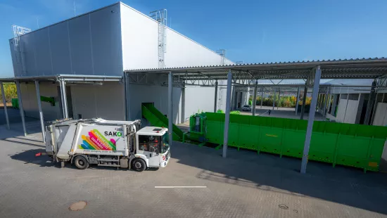 SAKO Brno třídění odpadu