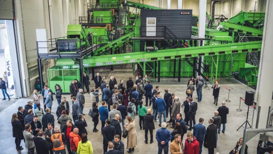 Nová třídicí linka SAKO Brno